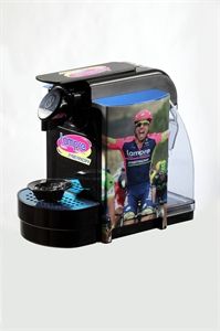 A Lampre-Merida coffee machine