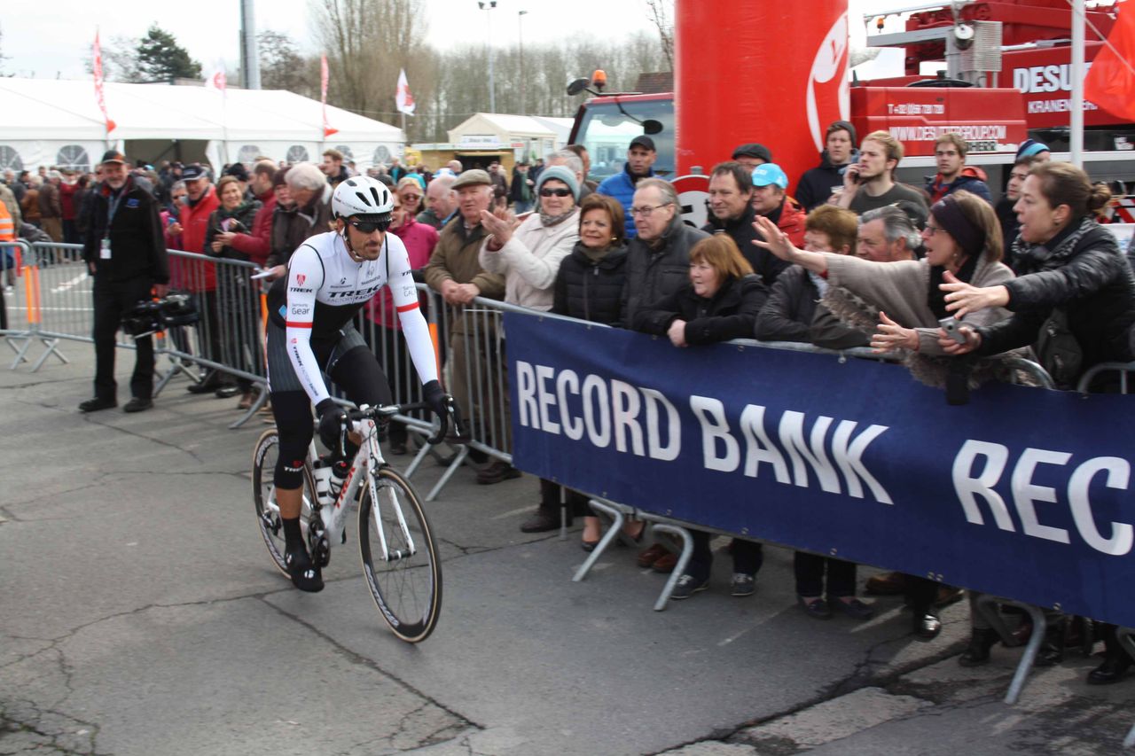 Fabian Cancellara at E3 Harelbeke.