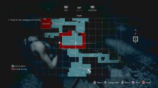 Resident Evil 3 Lightning Hawk map