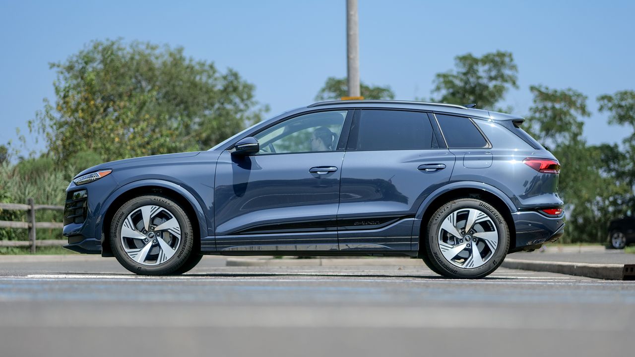 2025 Audi Q6 e-tron test drive.