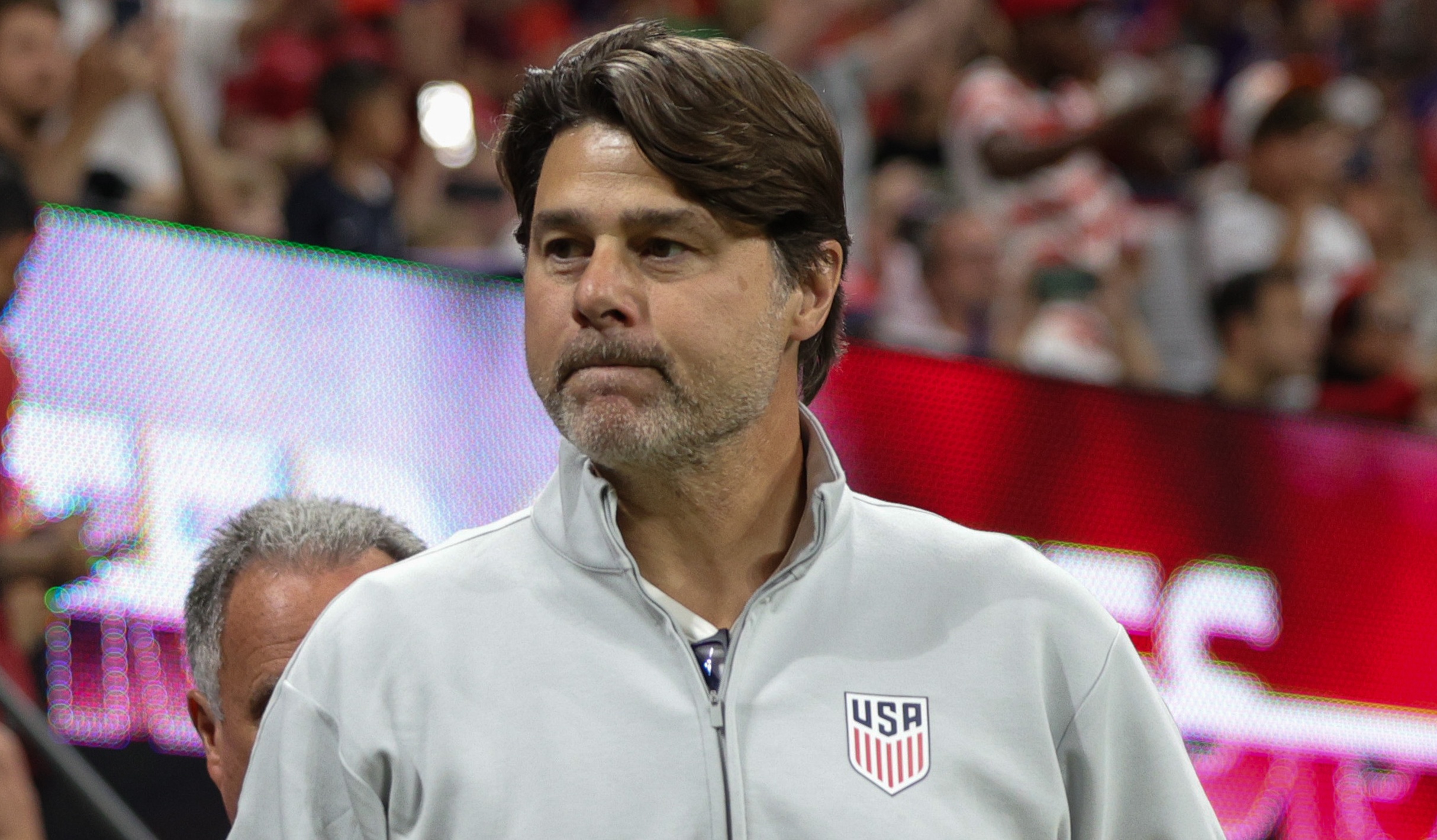 Manager Mauricio Pochettino of the United States looks on prior to the international friendly match between United States and Portugal
