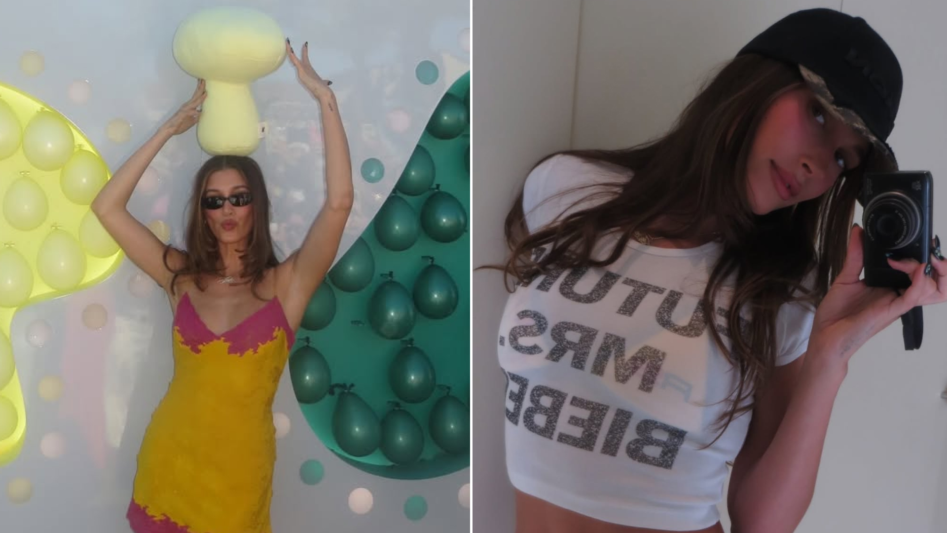 Hailey Bieber's Vintage Christian Dior Slip Dress Brings a Spring 2026 Color Trend to Coachella