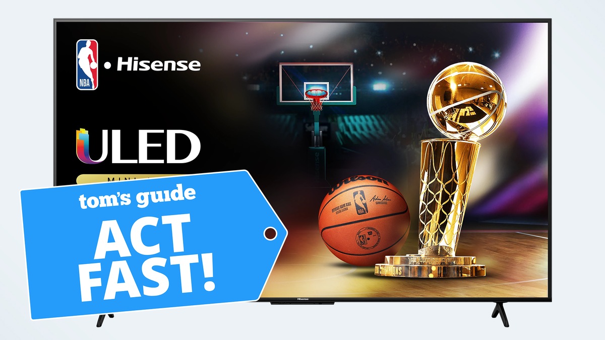 Hisense 65&quot; Class U6 Series Mini-LED ULED 4K Google TV (65U6N) with Act Fast badge