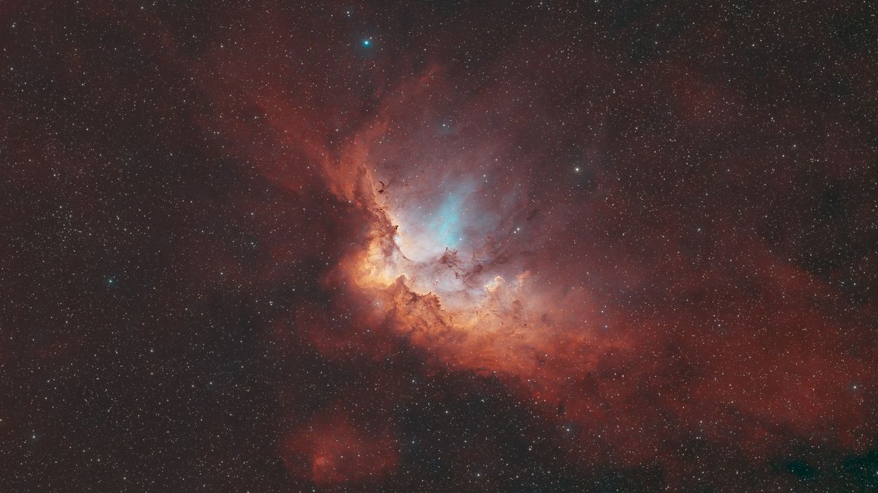 The Wizard Nebula (NGC 7380), as imaged by the Vaonis Atlas.