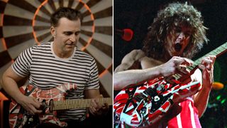 Dweezil Zappa and Eddie Van Halen