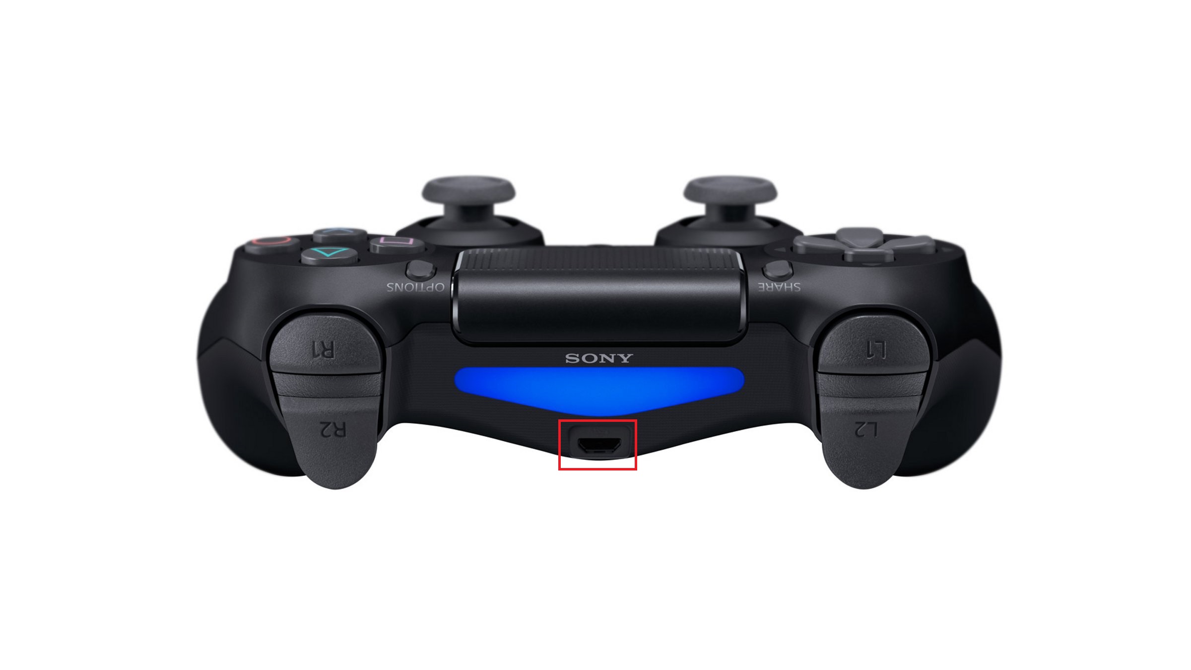 как подключить контроллер PS4 к PS5 - панель DualShock 4