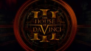 The title screen of the House of Da Vinci 3 showing the game's name