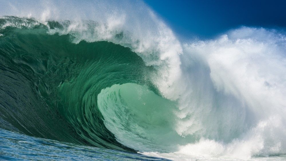 ¿Cuál es la ola más alta jamás registrada en la Tierra?