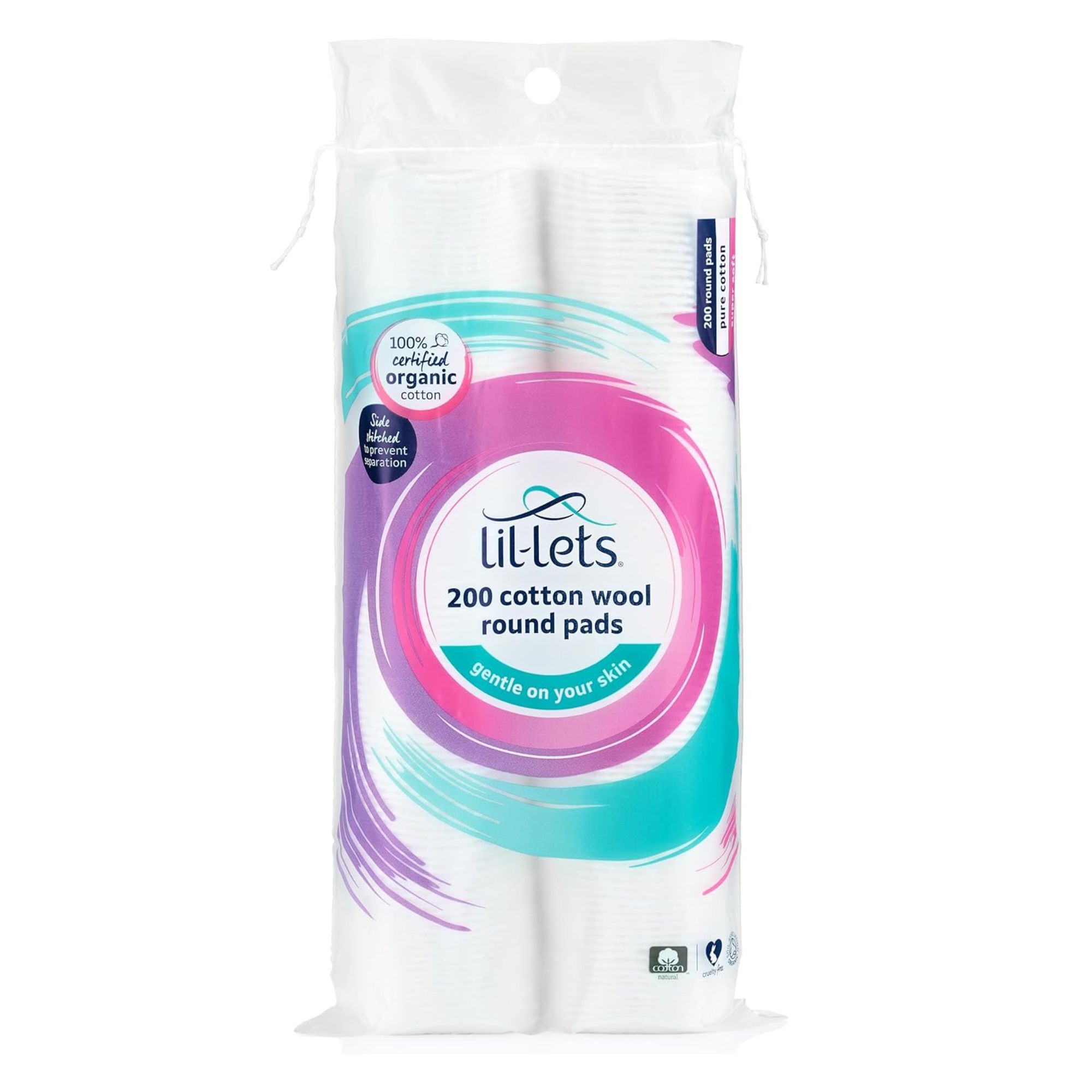 Lil-Lets Cotton Wool Round Pads