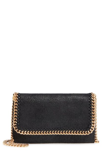 Stella McCartney Shaggy Deer Faux Leather Crossbody Bag