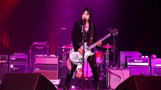 Joan Jett performs onstage during the 6th Jam For Janie Grammy Awards Viewing Party Presented By Live Nation at the Hollywood Palladium on February 02, 2025 in Los Angeles, California