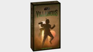 The box of Star Wars Villainous: Scum and Villainy against a plain background