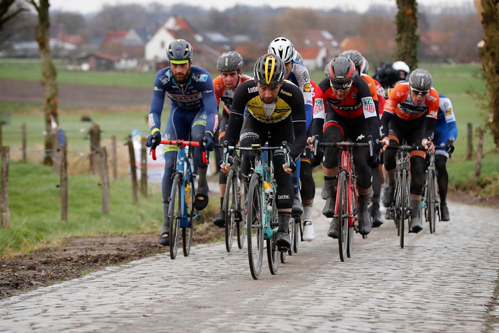 Victor Campenaerts (LottoNL - Jumbo) at the head of affairs