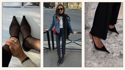 Kaia Gerber Ditched Round-Toe Heels for an Extremely Pointed Pair | Who