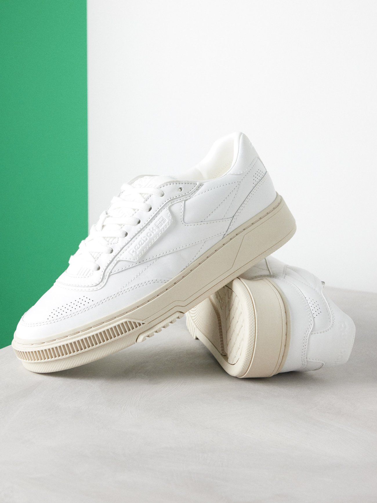 Club C Vintage leather trainers