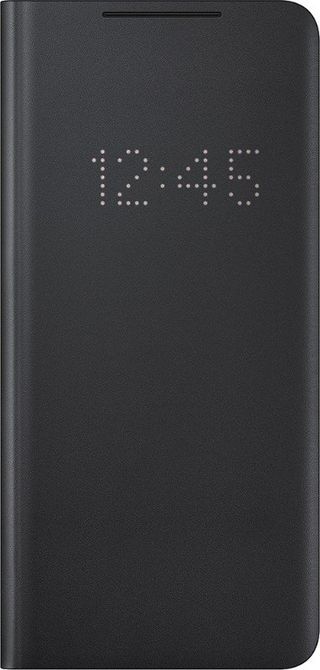 Galaxy S21 Ultra LED Wallet Black