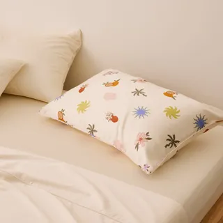 Sheet Society Fleur Silk Dahlia Pillowcases.