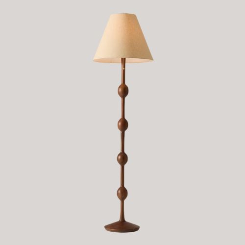 West Elm UK, Pierce Ward Ribbed Wood Floor Lamp