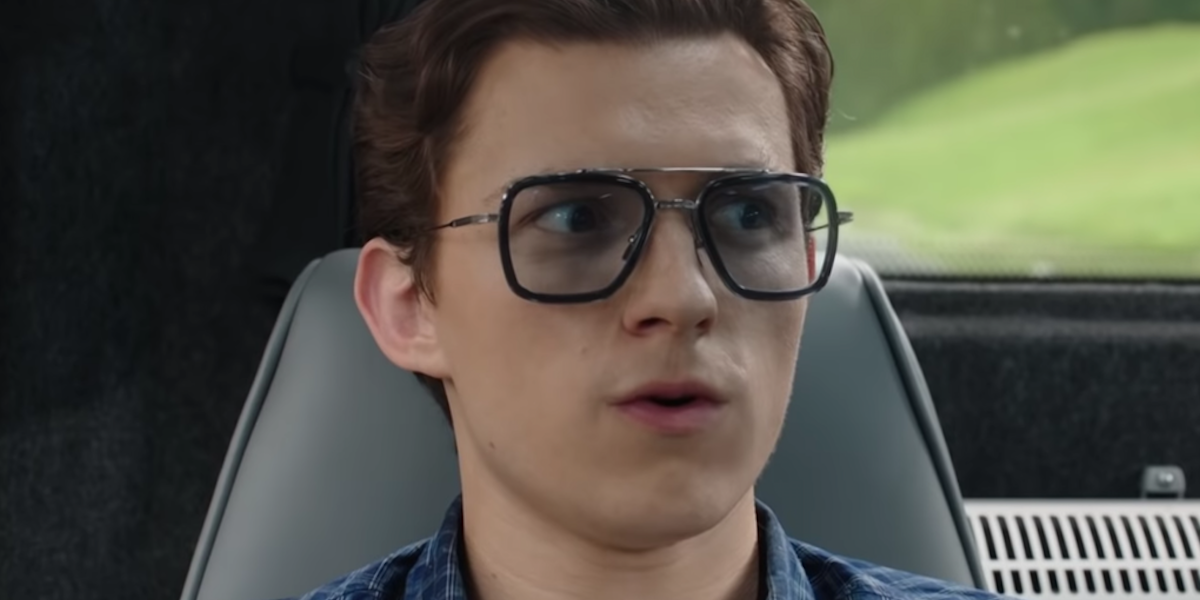 Tom Holland as Peter Parker in Spider-Man: Far From Home