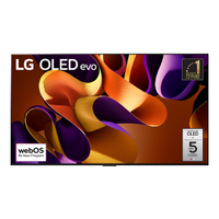 LG 55-inch G4 OLED TV with wall mount