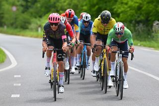 Breakaway on stage 19 of the Giro d'Italia
