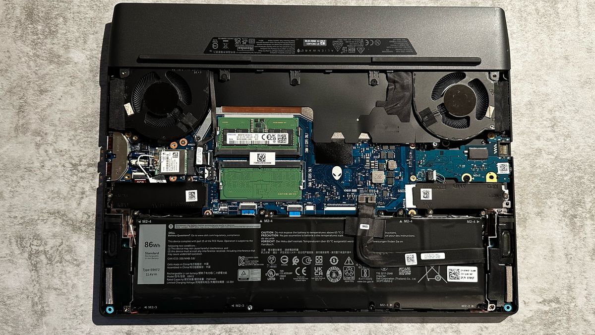 Alienware M15 R7 Review Solid Gaming Leading Endurance Toms Hardware