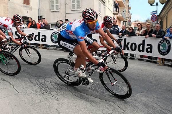 Cancellara near the front.