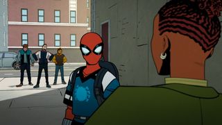 "Your Friendly Neighborhood Spider-Man" on Disney Plus.