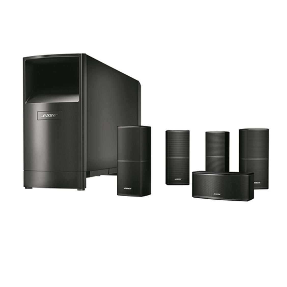 polk audio rm6750 5.1 home theatre speaker system & 5.1 channel 4k ultra hd network av receiver