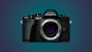 Olympus camera with zoom lens