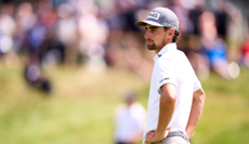 Joaquin Niemann stares into the distance