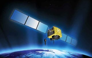 The GPS 2F-6 satellite will upgrade the GPS satellite system. The satellite launched to orbit on May 16, 2014.