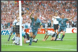 England Germany Euro 96 Alan Shearer