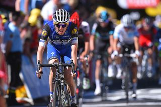 Dan Martin finishes stage 5 at the Tourde France.