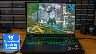 Lenovo Legion Pro 5 shown on desk