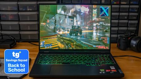 Lenovo Legion Pro 5 shown on desk