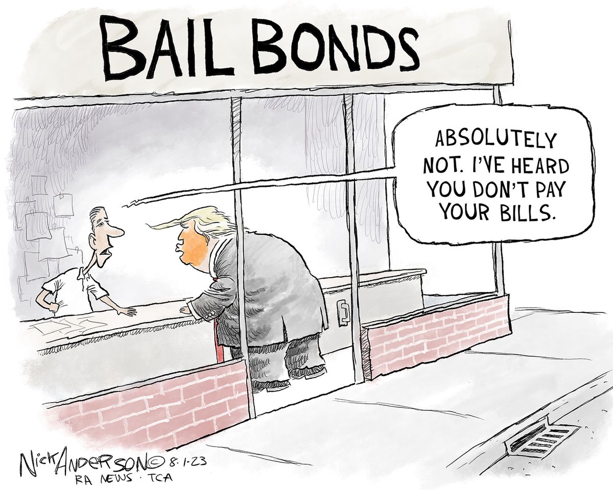 5 Unlawfully Funny Cartoons About Trumps Jan 6 Indictment The Week 