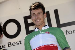 Adriano Malori (Movistar) defended his national title against the clock