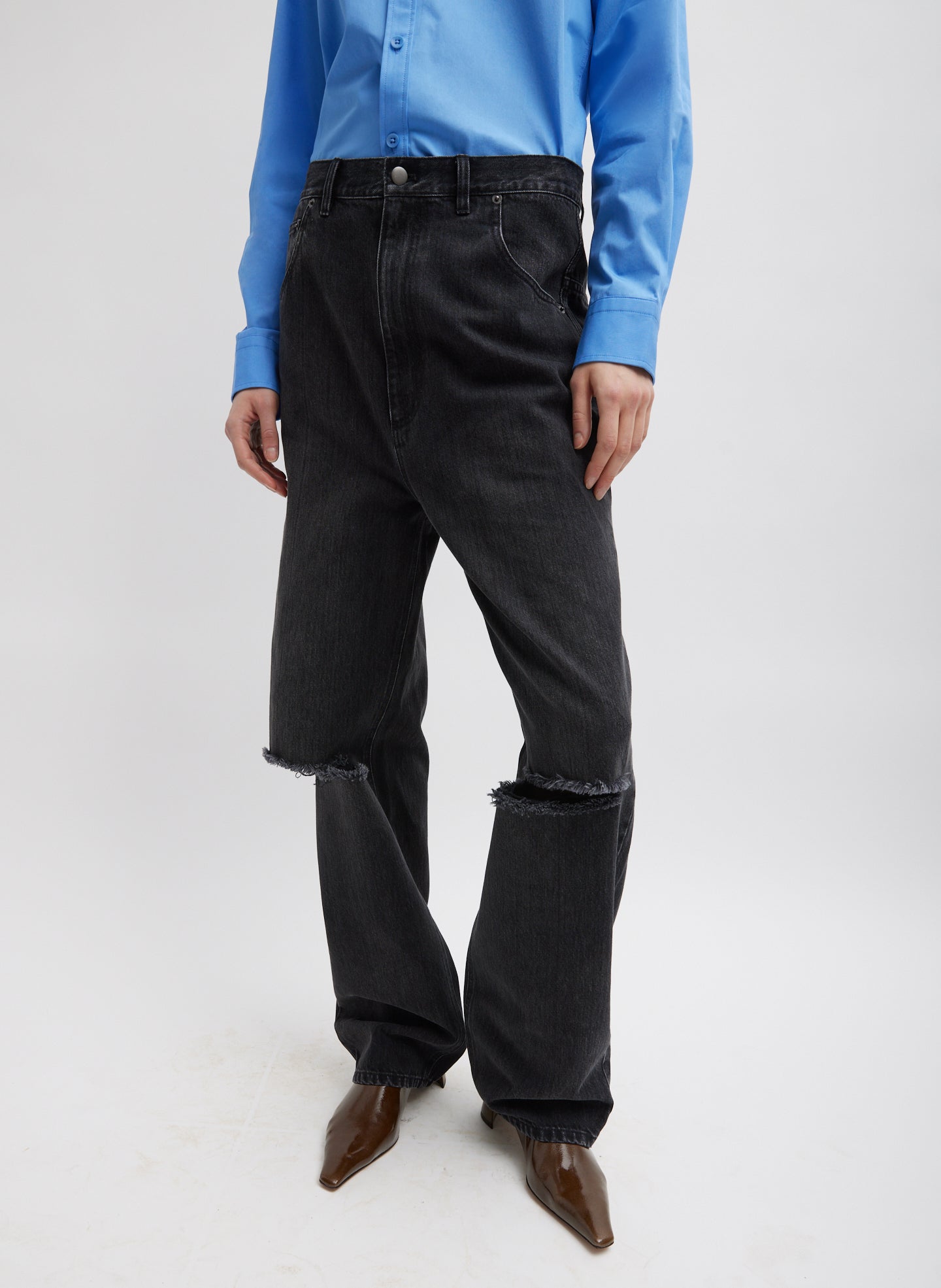 Vintage Black Denim Ryder Jean - Vintage Black / 24s / T000vb3384