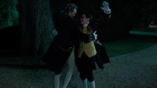 Brimsley and Reynolds dancing.