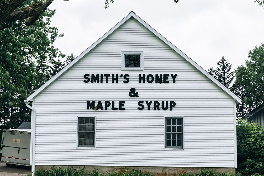 I'm sure many of the Canadian riders would have liked to stop in for a quick swig of syrup