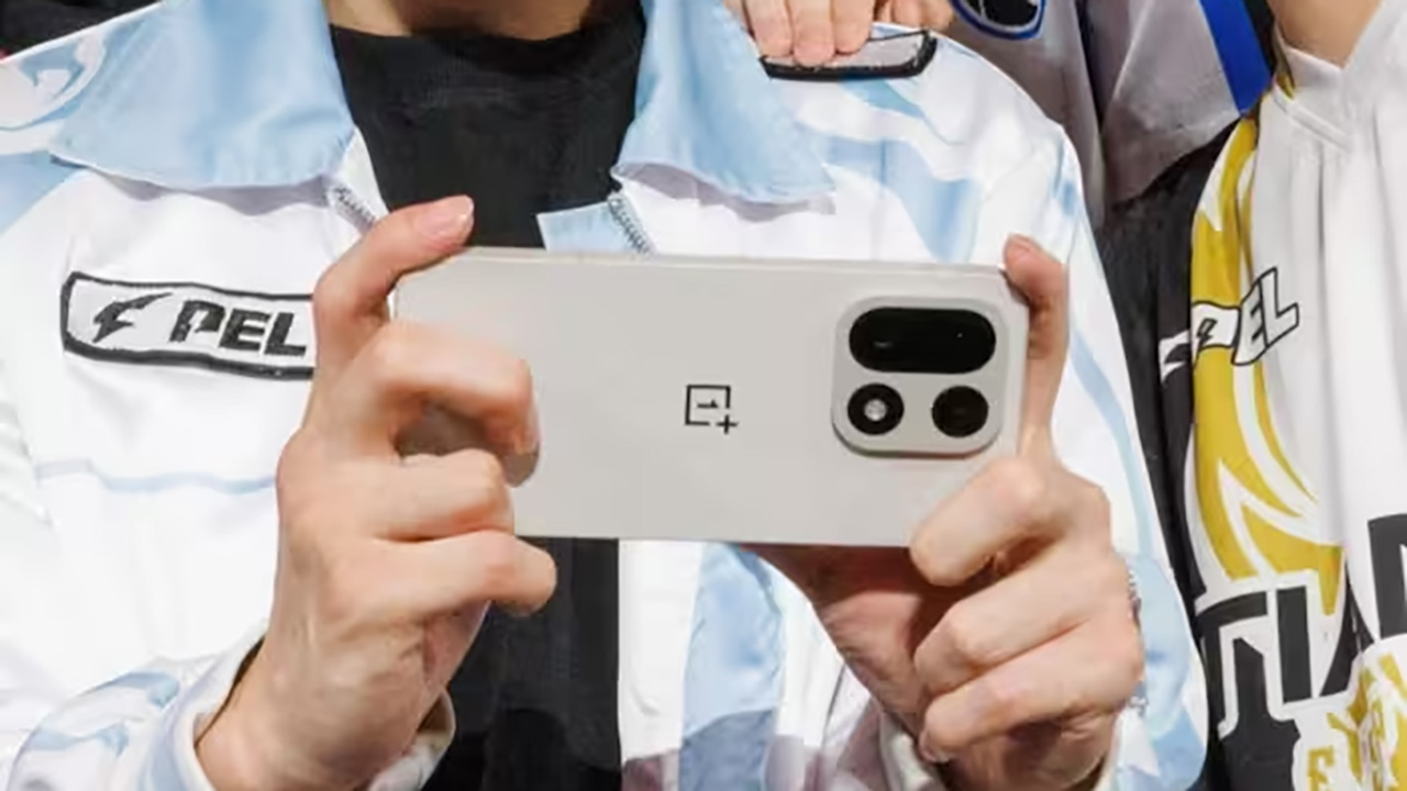 OnePlus 15 leaked image &amp;ndash; in white showing new camera