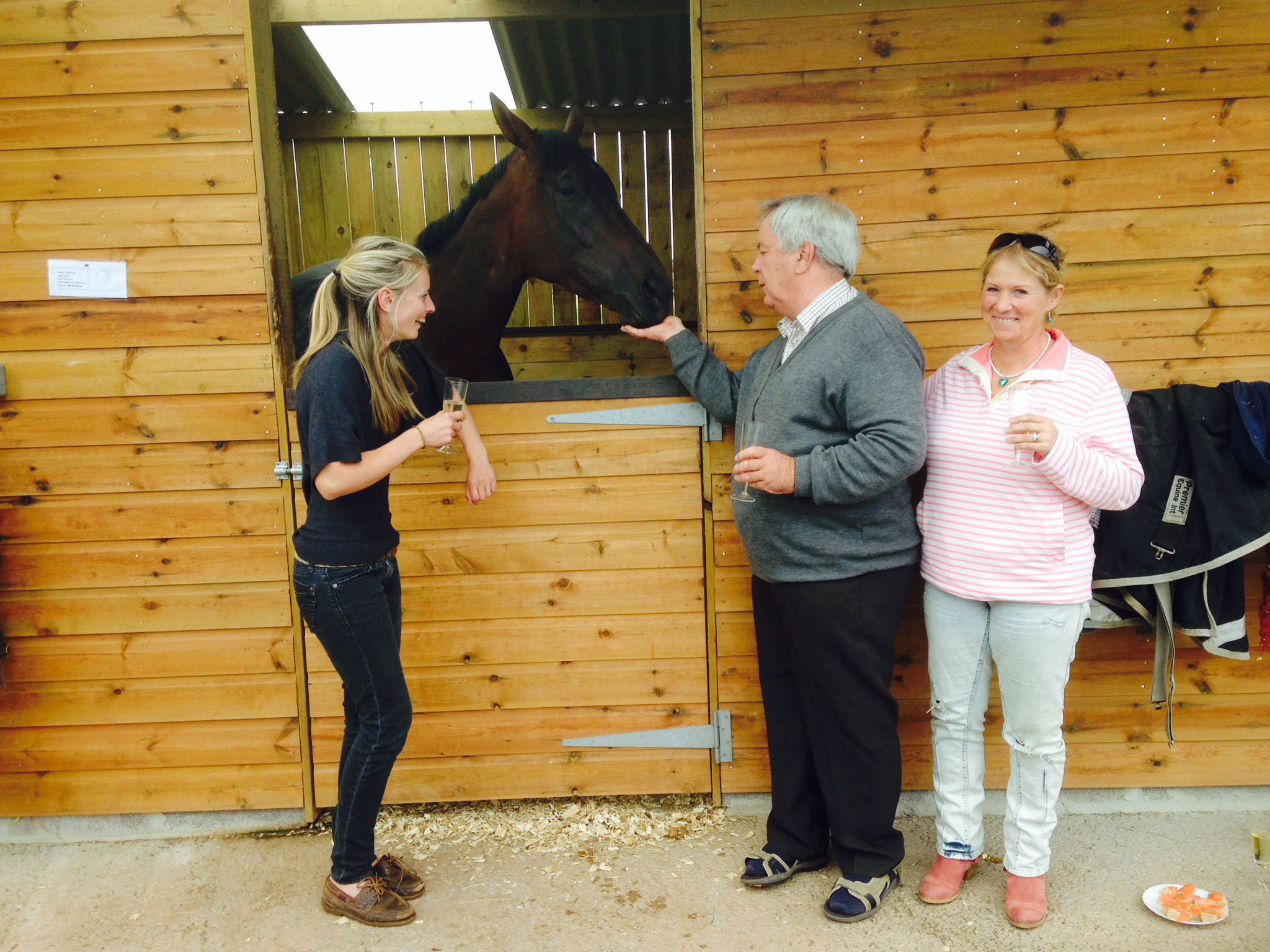 Alexandra Dunn and Silk Train