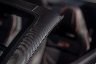 Detail view of Aston Martin DBS Superleggera body