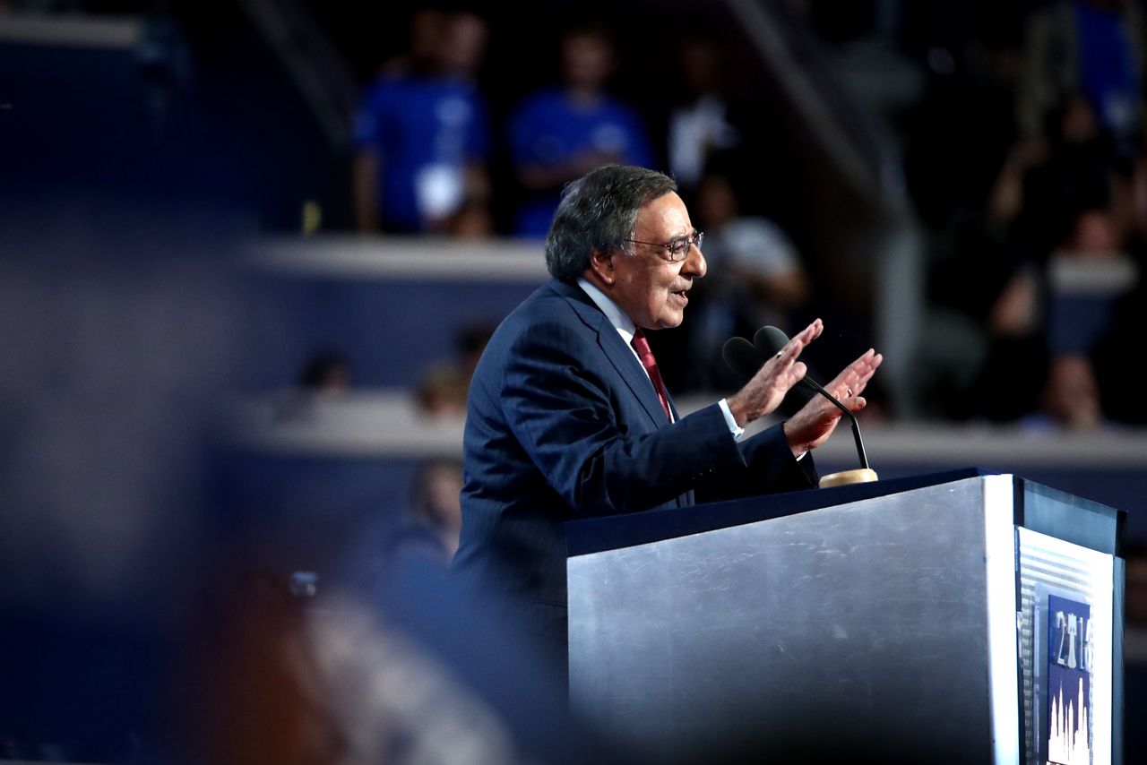 Panetta booed.