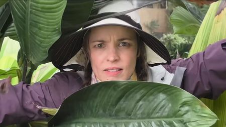 Rachel McAdams as Laura Liddle is shown on her Survivor audition tape.