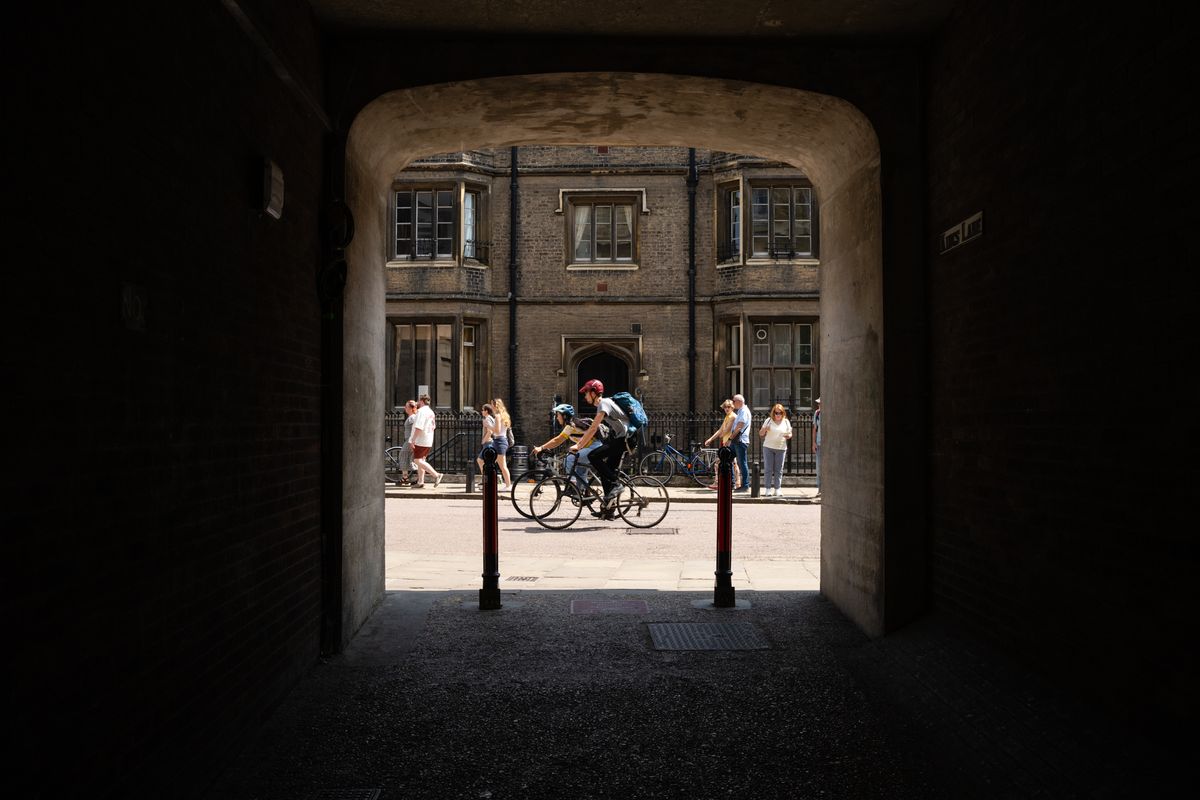 Photo of a street scene taken with the Viltrox AF 35mm f/1.2 LAB FE