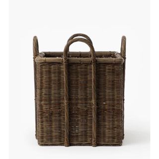 mcgee and co brown rattan basket