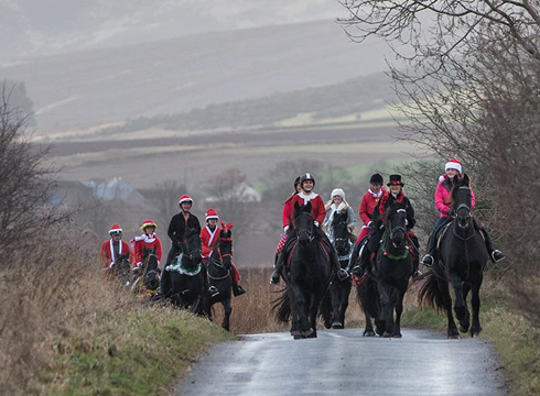 The ride took place around the village of Kettins