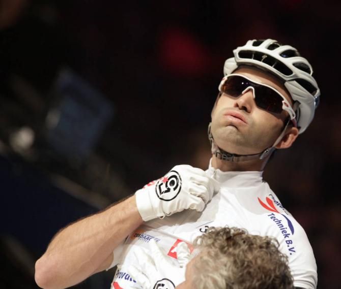 Micka&euml;l Bourgain gets ready for the Sprint Masters competition
